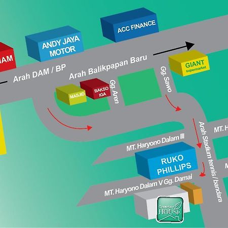 Comfort House Hotel Balikpapan  Luaran gambar